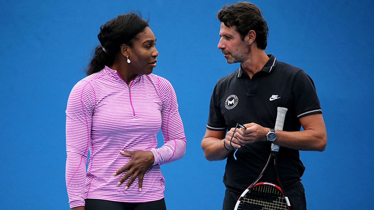 Serena William Porn Video - Serena Williams' coach admits he was angry she didn't reveal her pregnancy  | HELLO!