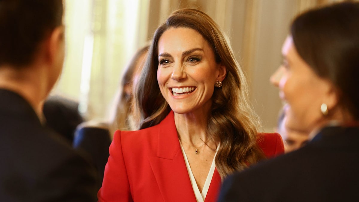 Princess Kate is in her element at Windsor Castle reception following travel disaster