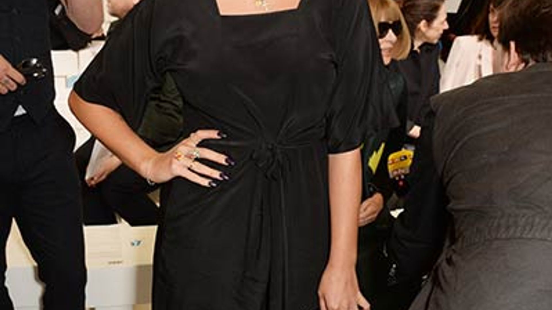 Pixie Geldof does front row chic at Tosphop