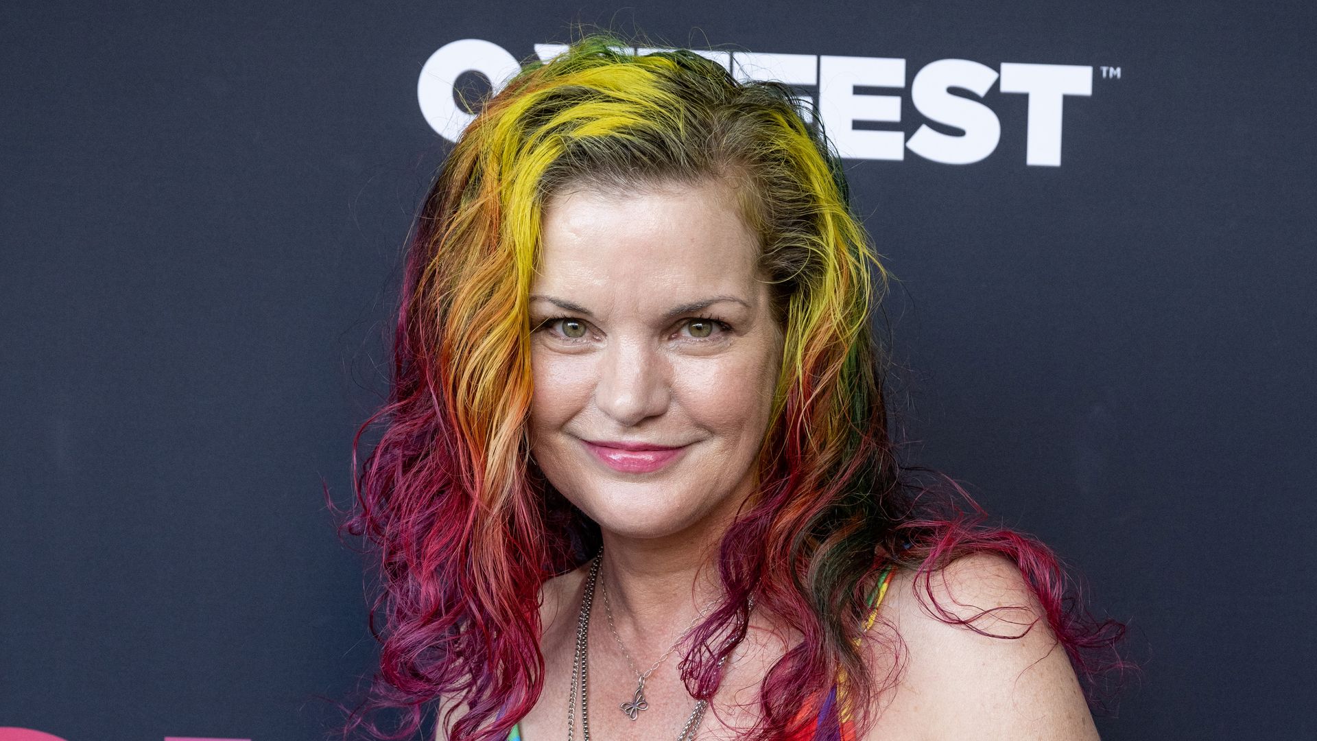 Executive producer Pauley Perrette attends the 2023 Outfest Los Angeles' - "Studio One Forever" Premiere at Harmony Gold on July 18, 2023 in Los Angeles, California.