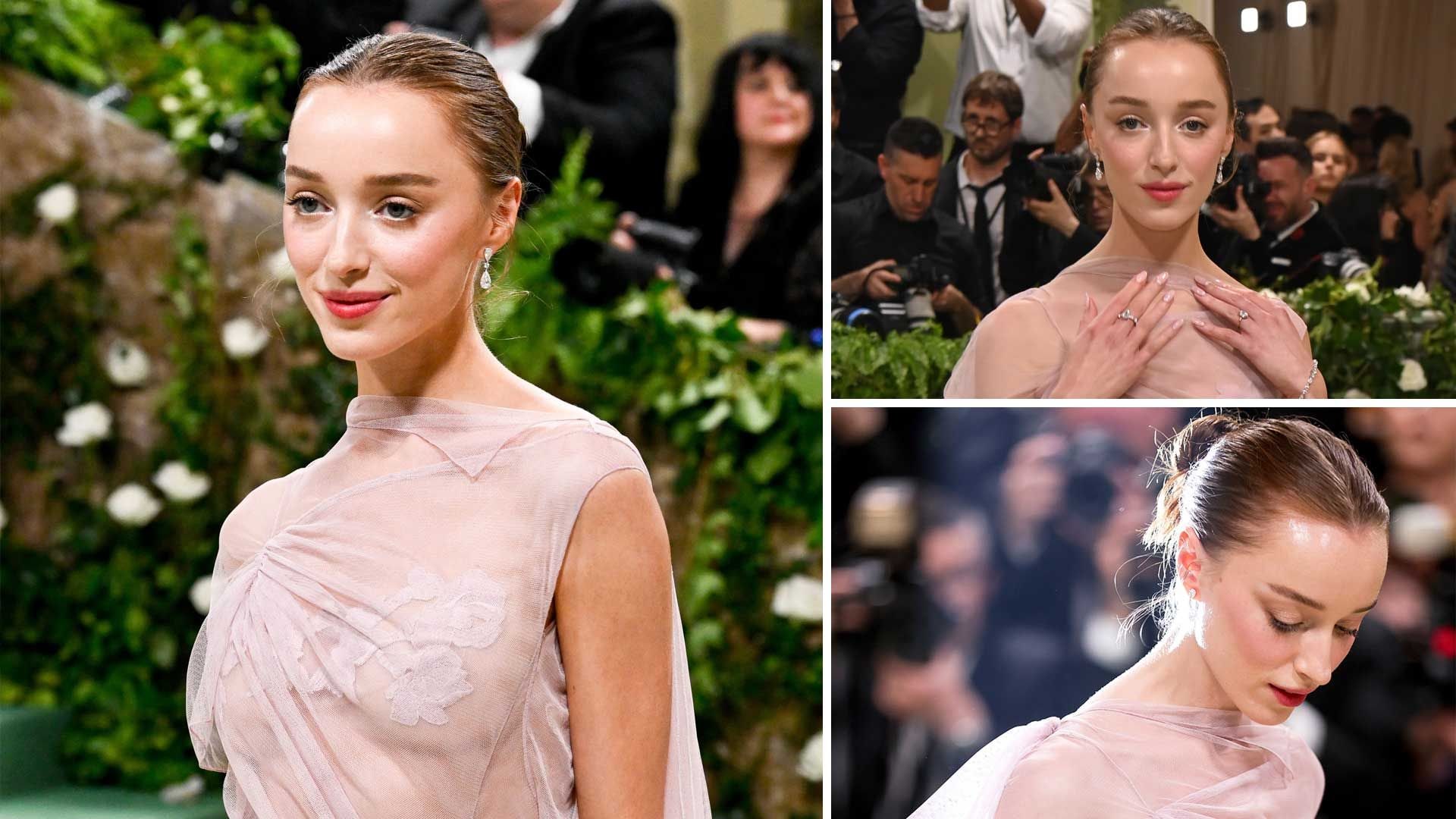 Bridgerton’s Phoebe Dynevor’s pretty Met Gala makeup was surprisingly affordable – from her lips to her nails