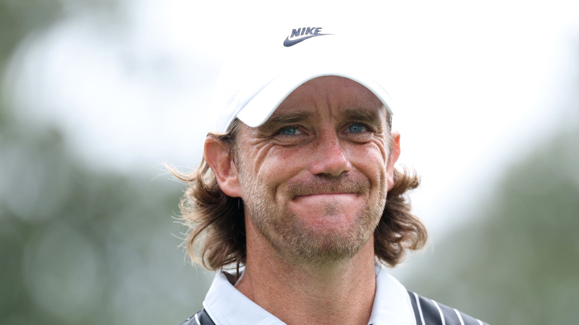 Tommy Fleetwood of England walks off the 18th tee during the second round of the TOUR Championship 2025 at East Lake Golf Club on August 22, 2025 in Atlanta, Georgia