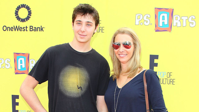 Lisa Kudrow's son on the red carpet 