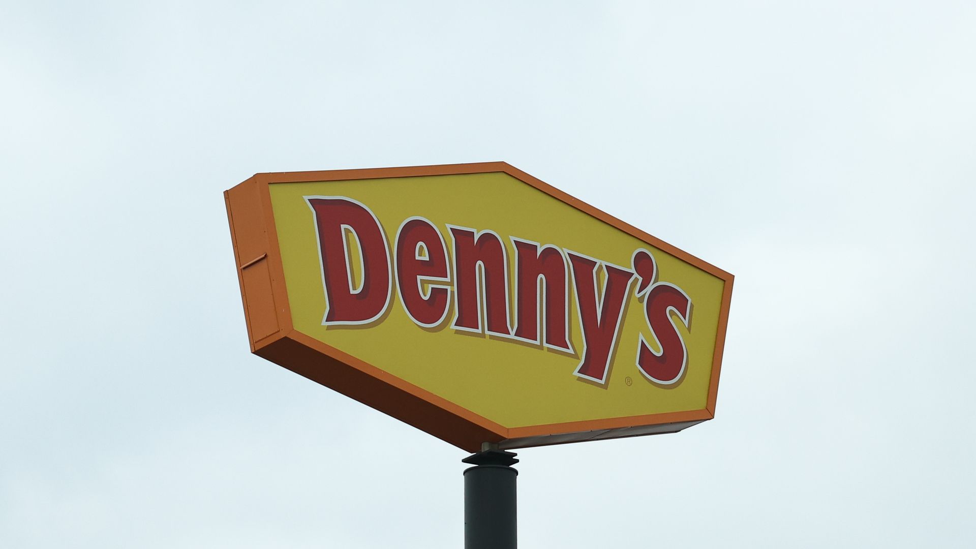 Denny's logo is seen in Austin, Texas