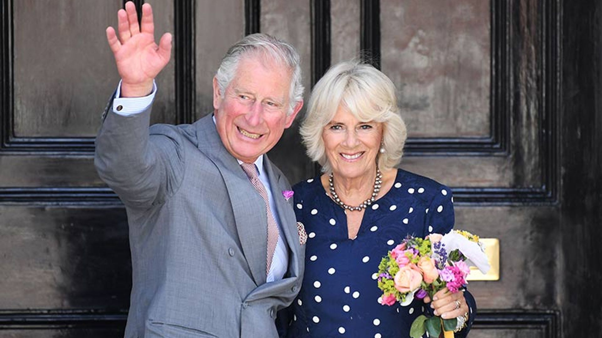 camilla parker bowles spotted dress