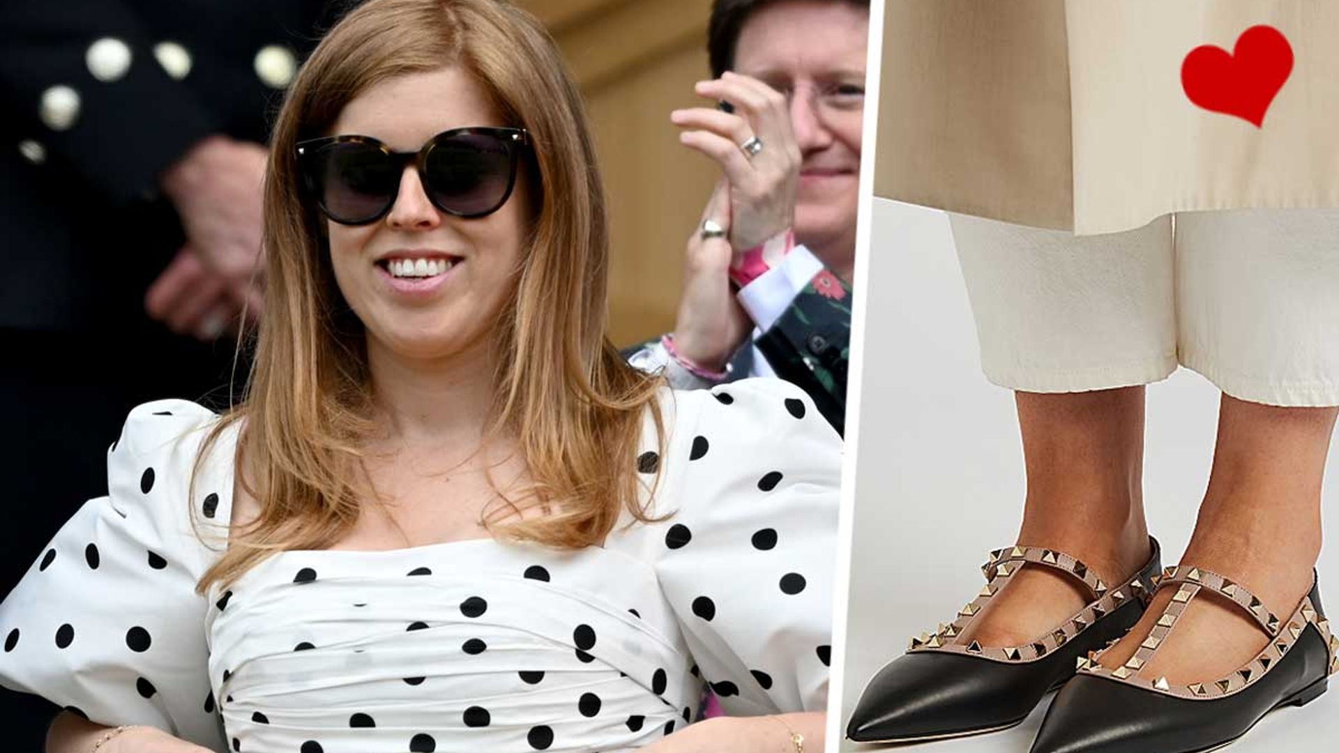 betale sig elevation Reproducere Princess Beatrice's affordable shoes could easily be mistaken for Valentino  pumps | HELLO!
