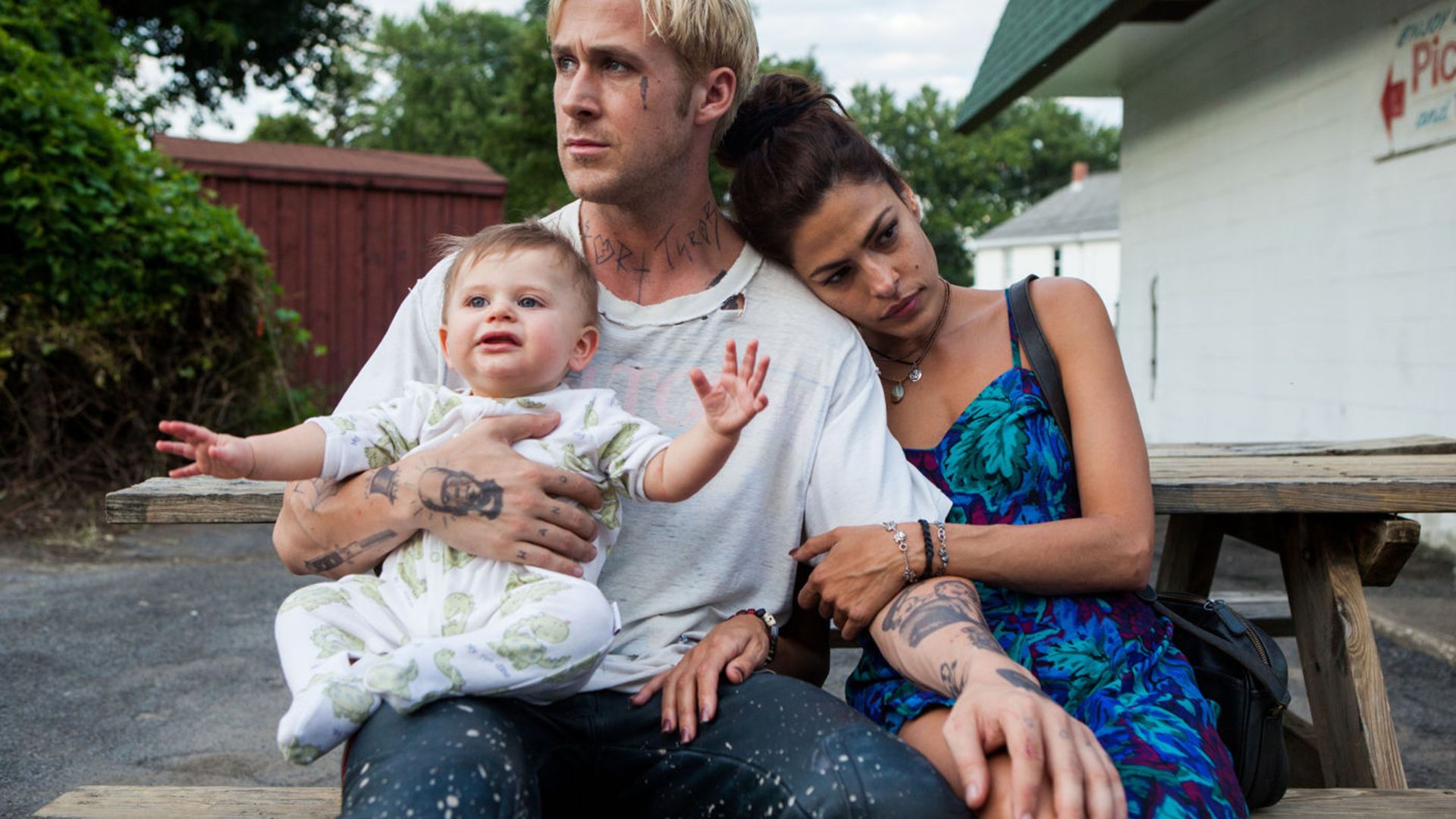 Ryan Gosling and Eva Mendes in The Place Beyond The Pines 