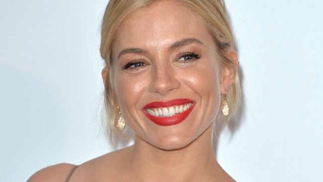 Sienna Miller sequin dress