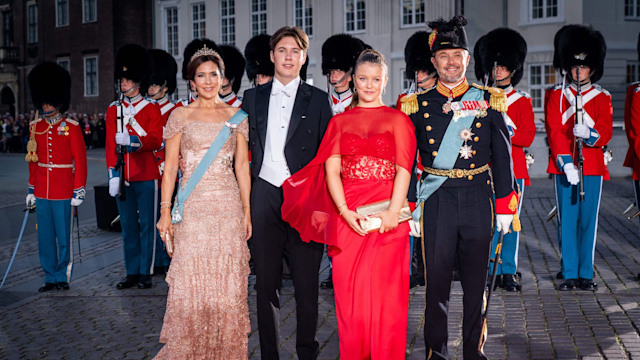 Danish royals at Danish royal theatre