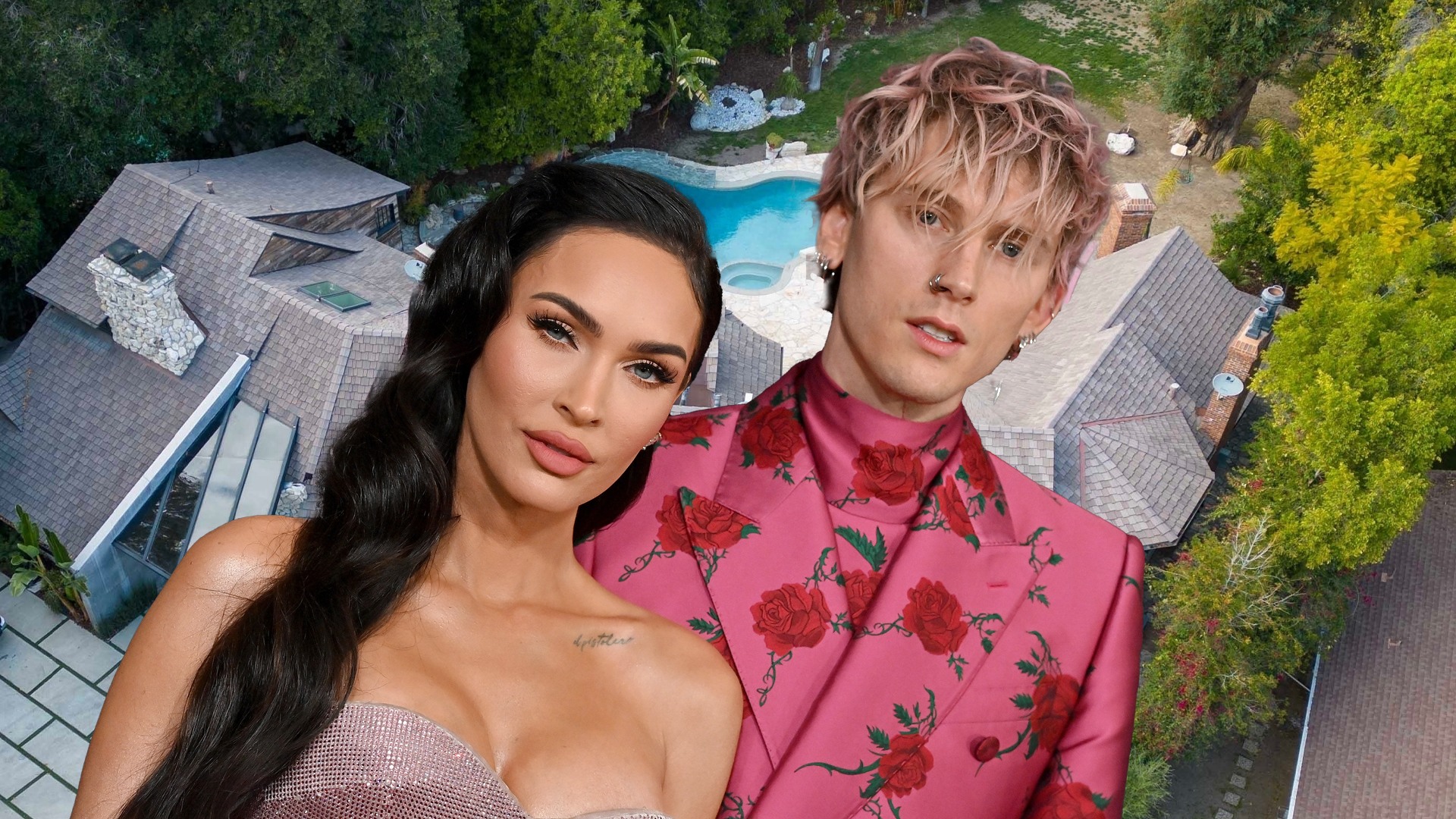 Megan Fox’s $10m mega-mansion she’s moved into to raise Machine Gun Kelly’s baby