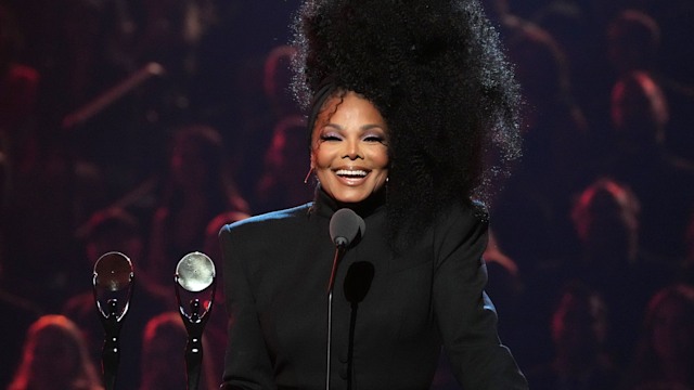 Janet Jackson speaks onstage during the 37th Annual Rock & Roll Hall of Fame Induction Ceremony at Microsoft Theater on November 05, 2022 in Los Angeles, California. 