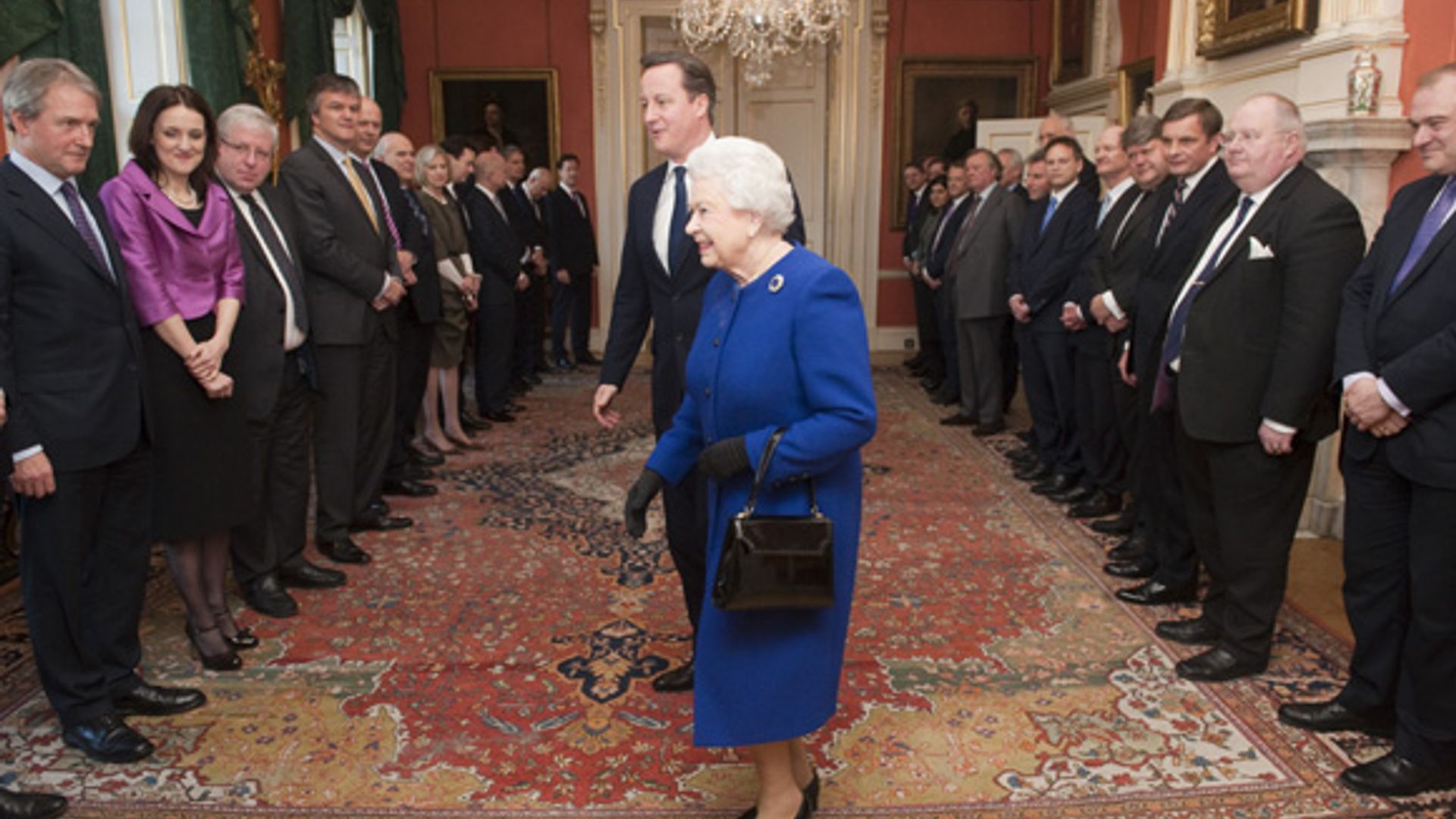 Question time as the Queen attends her very first cabinet meeting