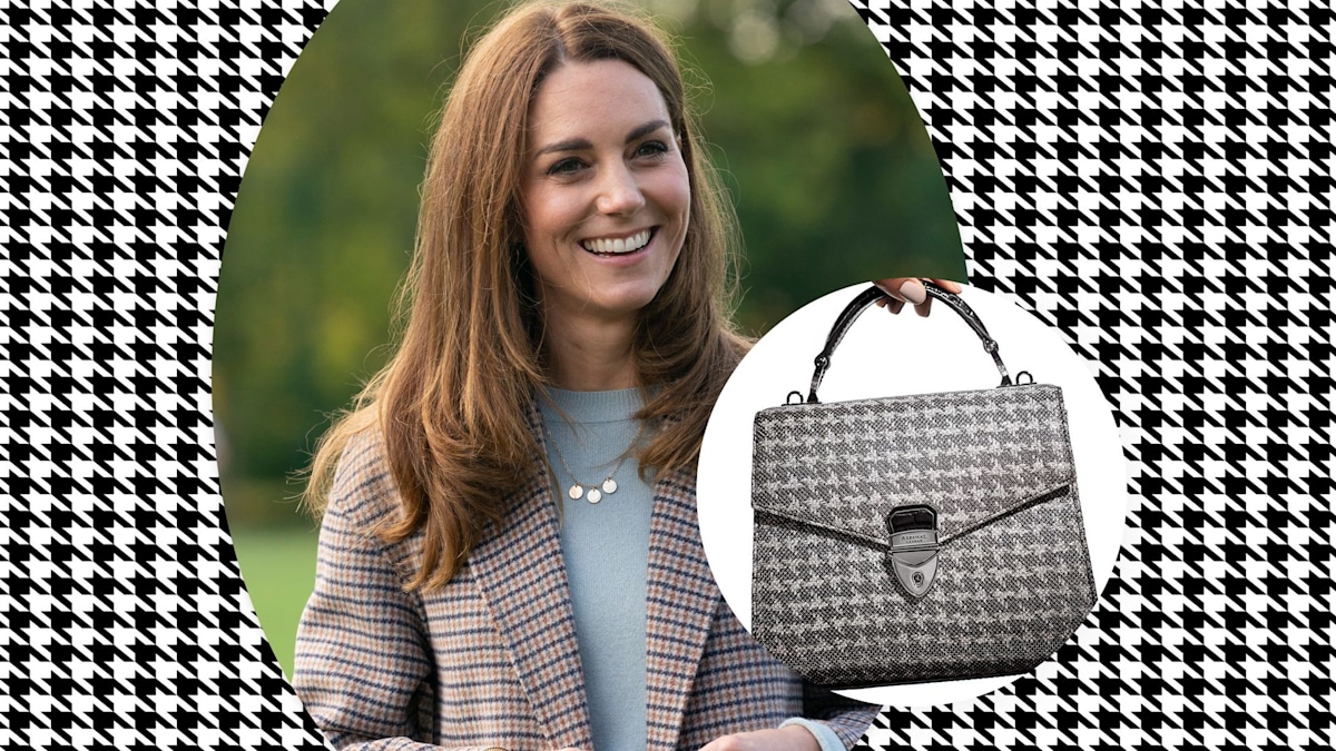 Aspinal of London London Houndstooth Tote Bag