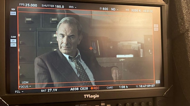 Robson Green behind-the-scenes Grantchester