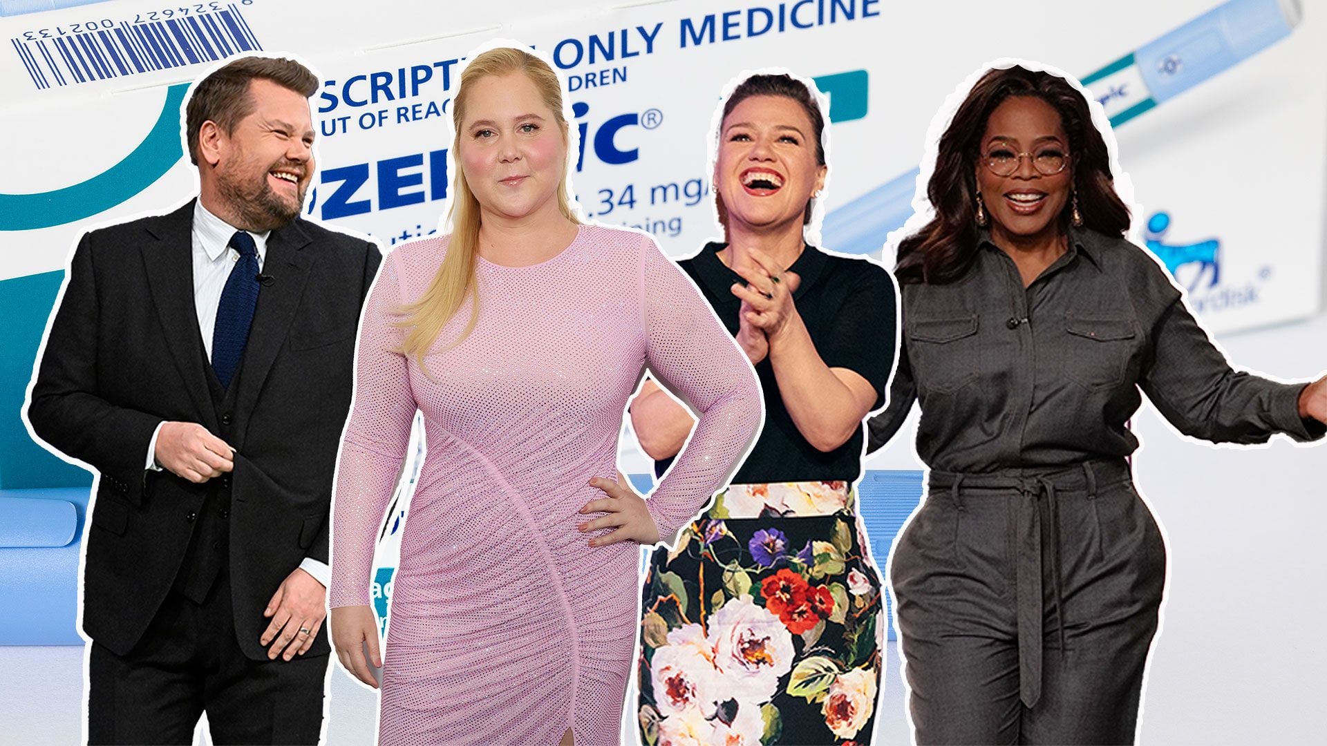 Celebrities who have admitted to using weight loss drugs: from Oprah Winfrey, Kelly Clarkson and James Corden