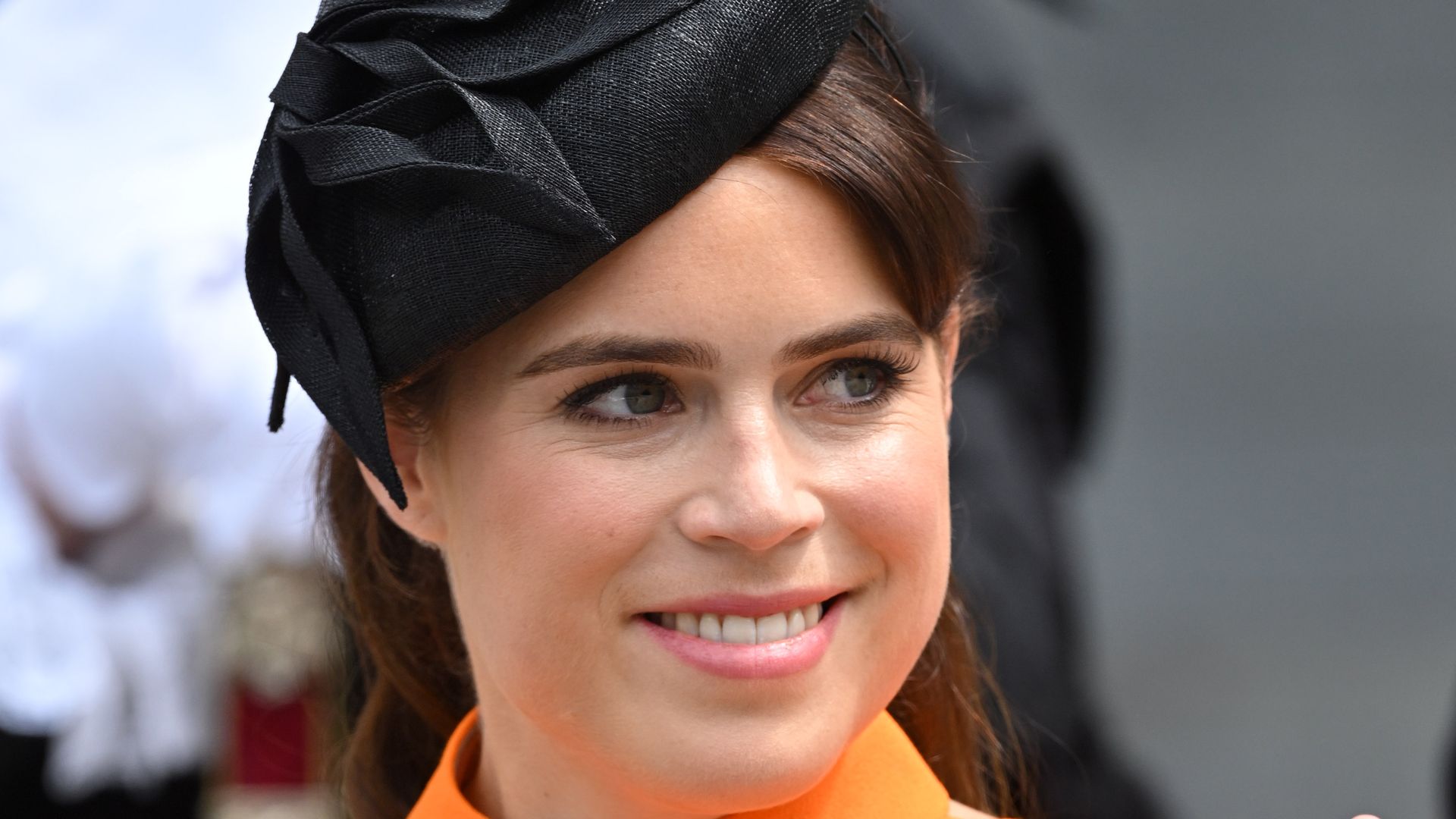 Princess Eugenie attends the National Service of Thanksgiving 