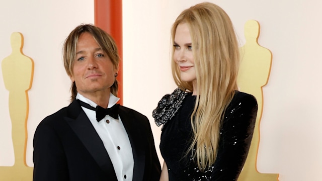 Keith Urban and Nicole Kidman attends the 95th Annual Academy Awards on March 12, 2023 in Hollywood, California