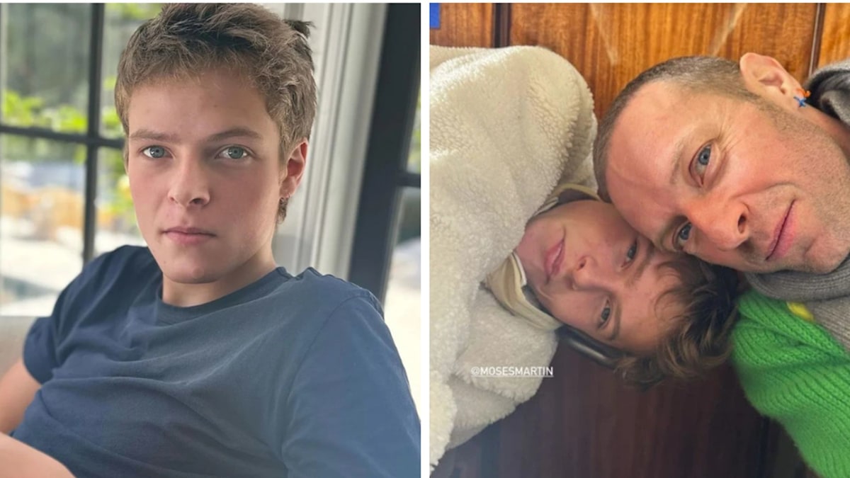 Chris Martin's son Moses follows in his dad's footsteps with unexpected post
