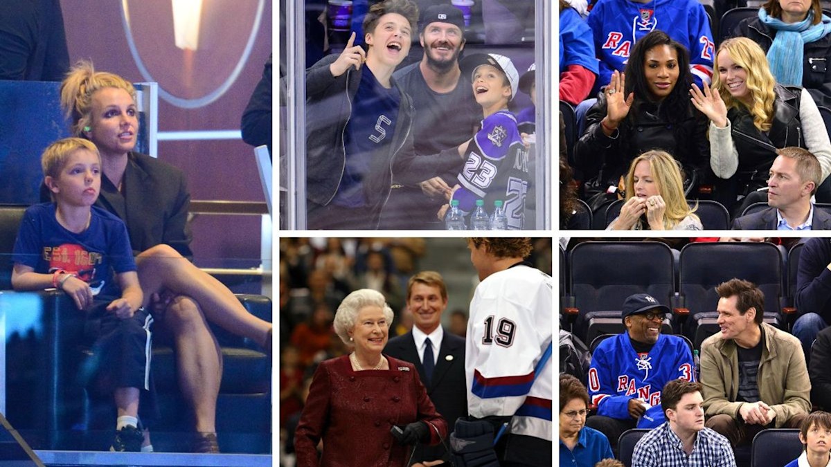 NHL Fever: Justin Bieber, Britney Spears and more stars who've been spotted  cheering on their favourite teams