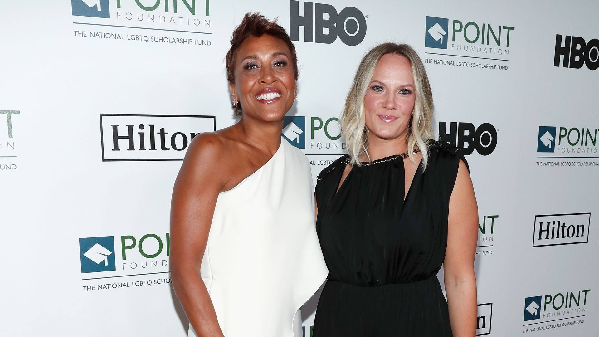 Robin Roberts shares bittersweet update into married life with Amber Laign in pool photo