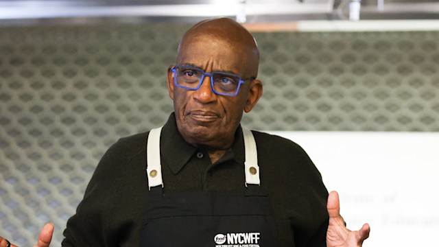 Al Roker teaches at the Food Network New York City Wine & Food Festival presented by Invesco QQQ - Master Class hosted by Al Roker and Courtney Roker Laga 