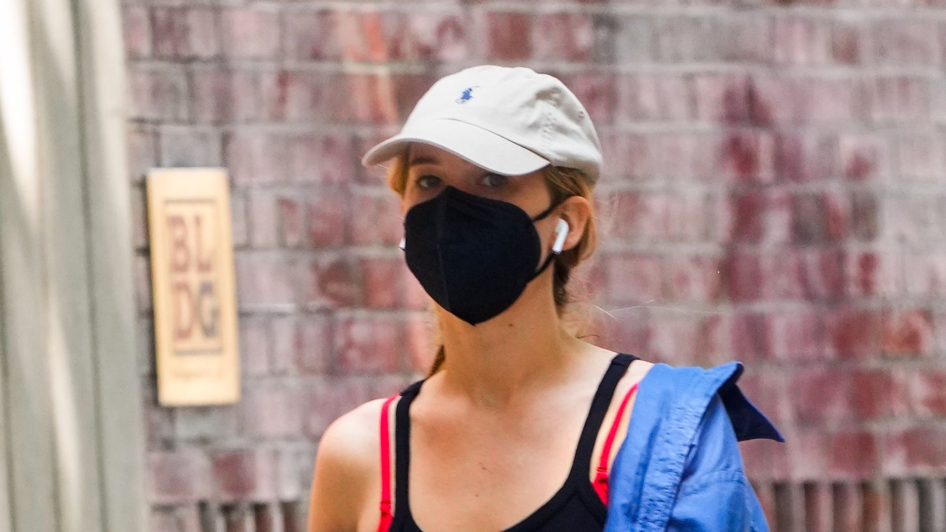 Jennifer Lawrence turns heads in casual chic ensemble as she dons a mask to protect from bad air quality in NYC