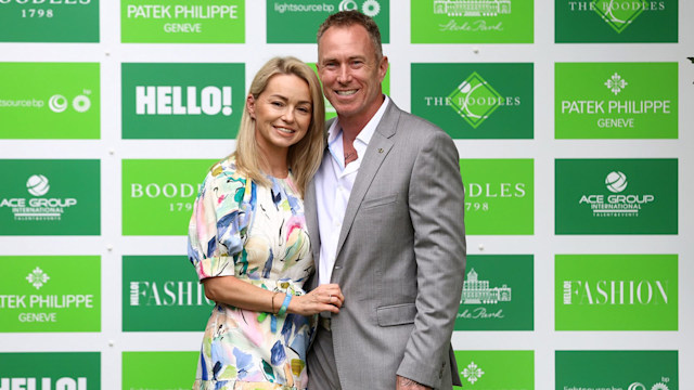 James and Ola Jordan during day two of The Boodles Tennis on June 28, 2023 in Stoke Poges, United Kingdom.