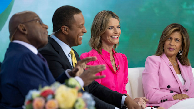 Al Roker, Craig Melvin, Savannah Guthrie and Hoda Kotb