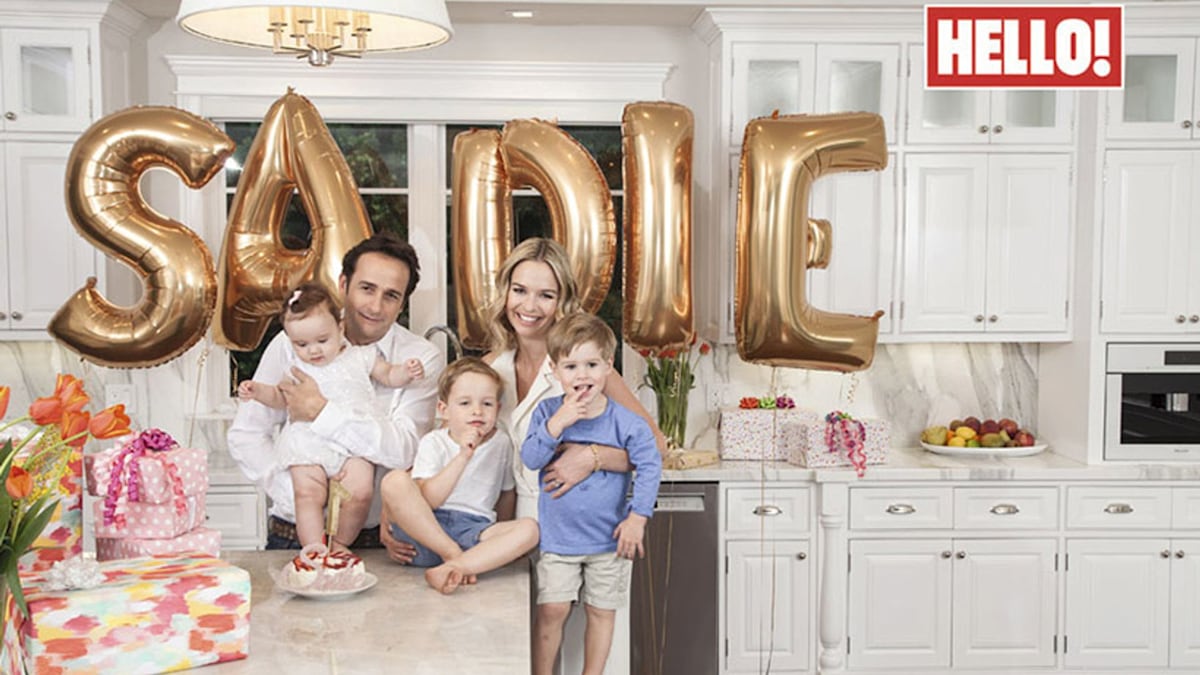 Marissa Hermer celebrates baby daughter Sadie's first birthday full