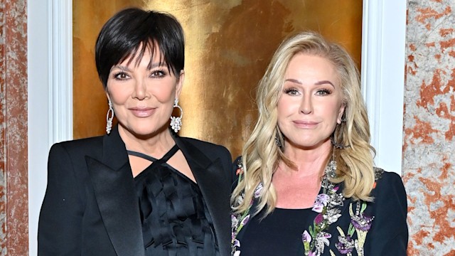 Kris Jenner and Kathy Hilton attend the Daily Front Row's Sixth Annual Fashion Los Angeles Awards on April 10, 2022 in Beverly Hills, California. (Photo by Stefanie Keenan/Getty Images for for Daily Front Row)