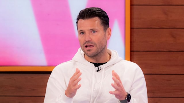 Mark Wright wearing white on Loose Women