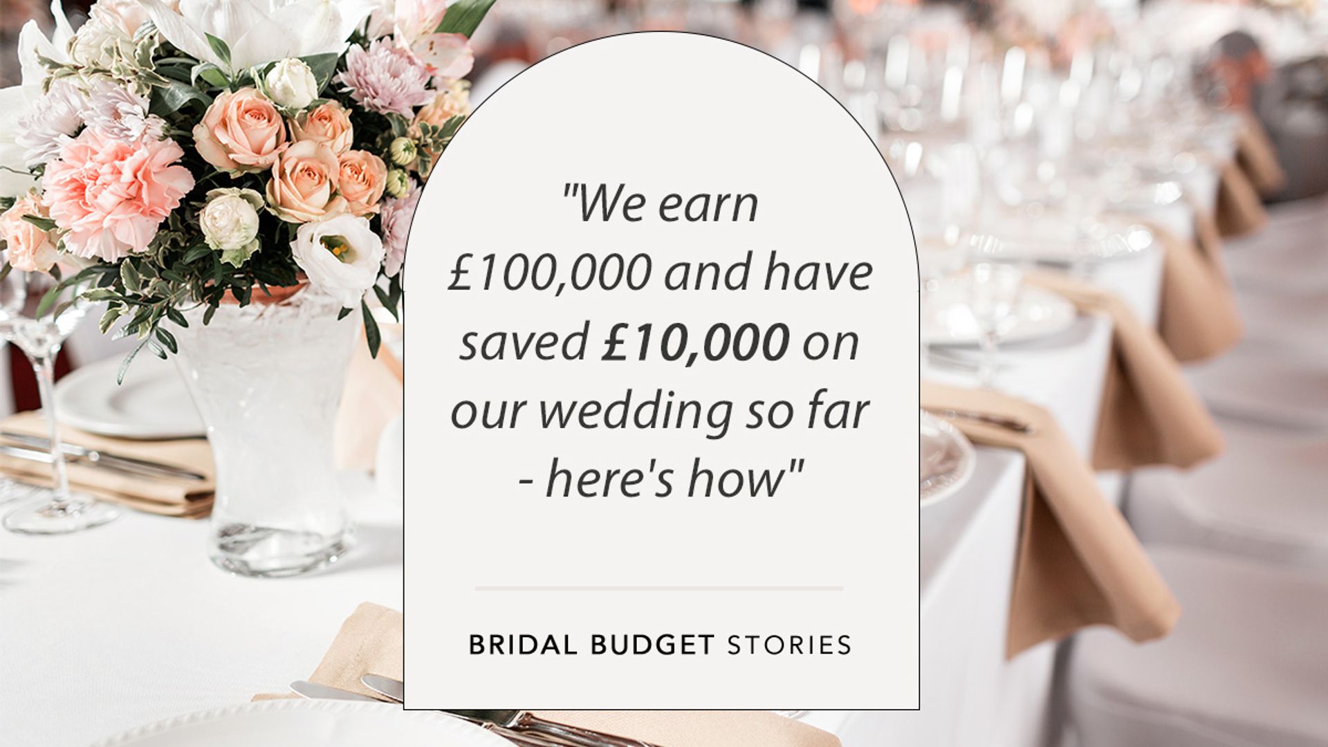 bridal budget stories