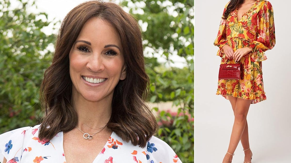 Andrea McLean's daring mini dress sends fans wild - and it's in the ...