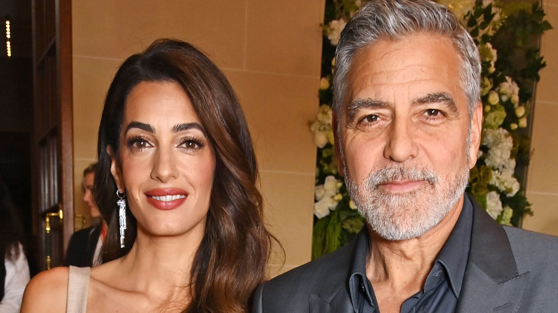 Amal Clooney and George Clooney 