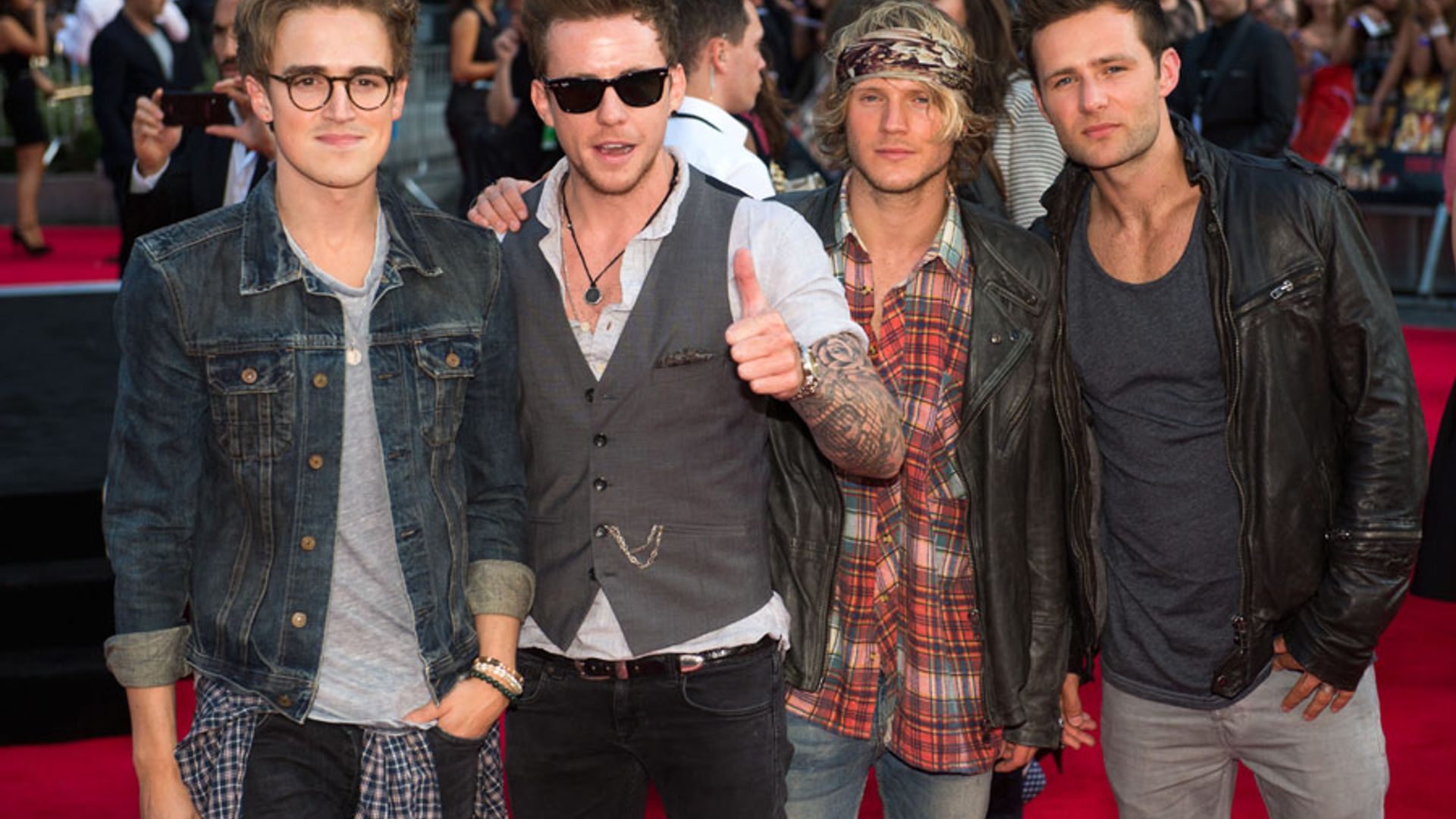 One Direction-mania takes over London as band attend the world premiere of This Is Us