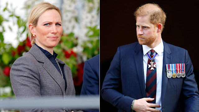 Zara Tindall and Prince Harry