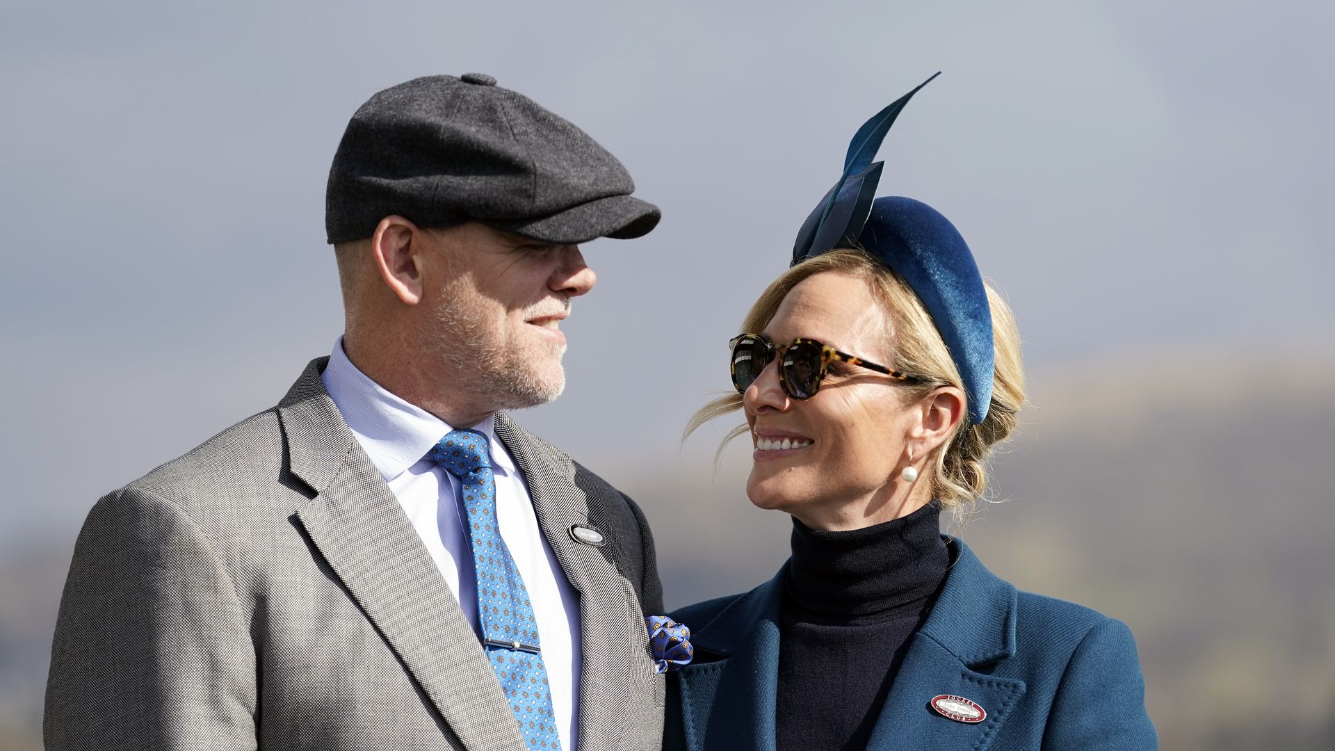 Mike and Zara Tindall rub shoulders with A-list guest on final day of Cheltenham Festival