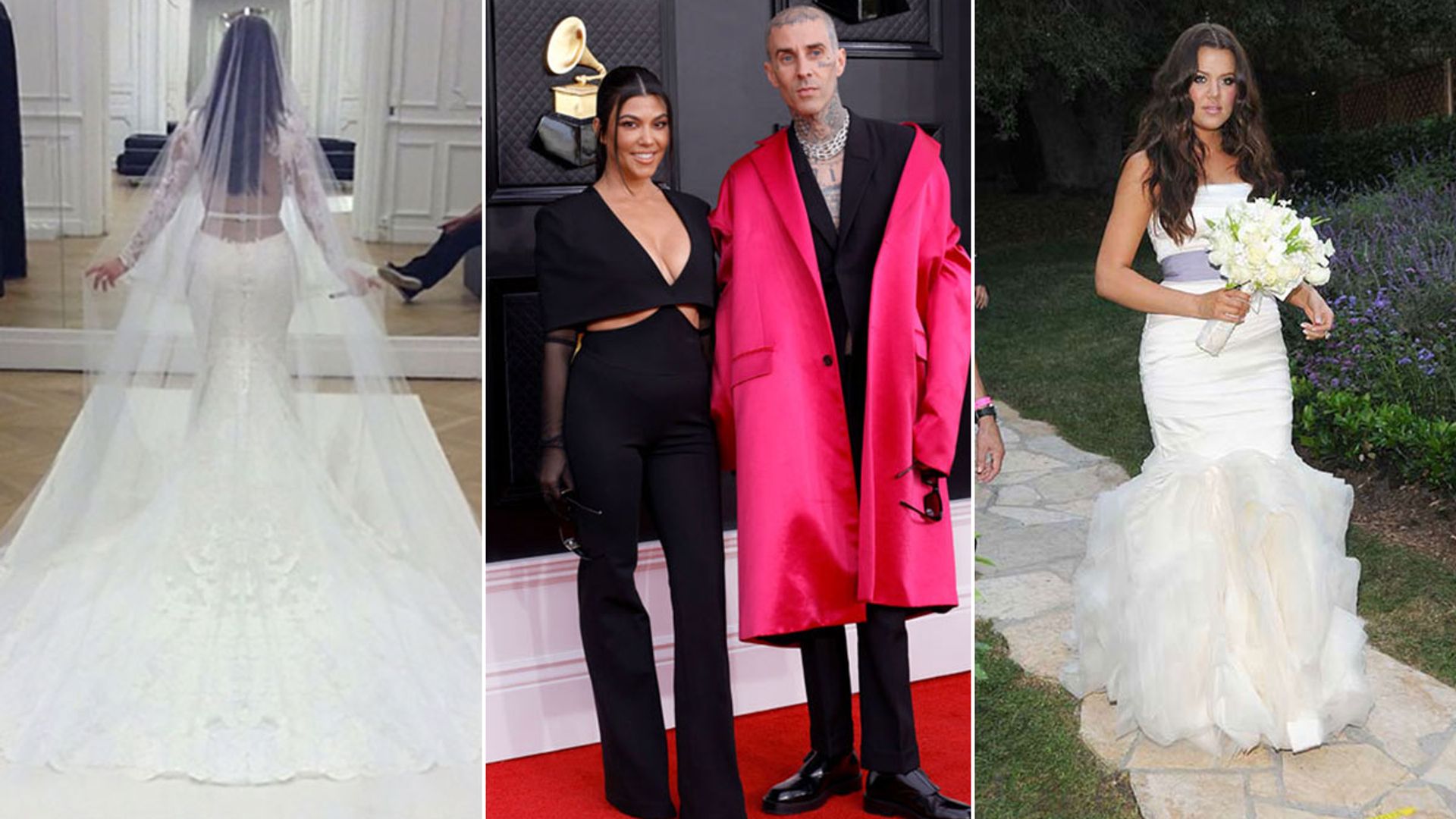 Kourtney Kardashian & Travis Barker's Wedding Photos: See Pics – Hollywood  Life