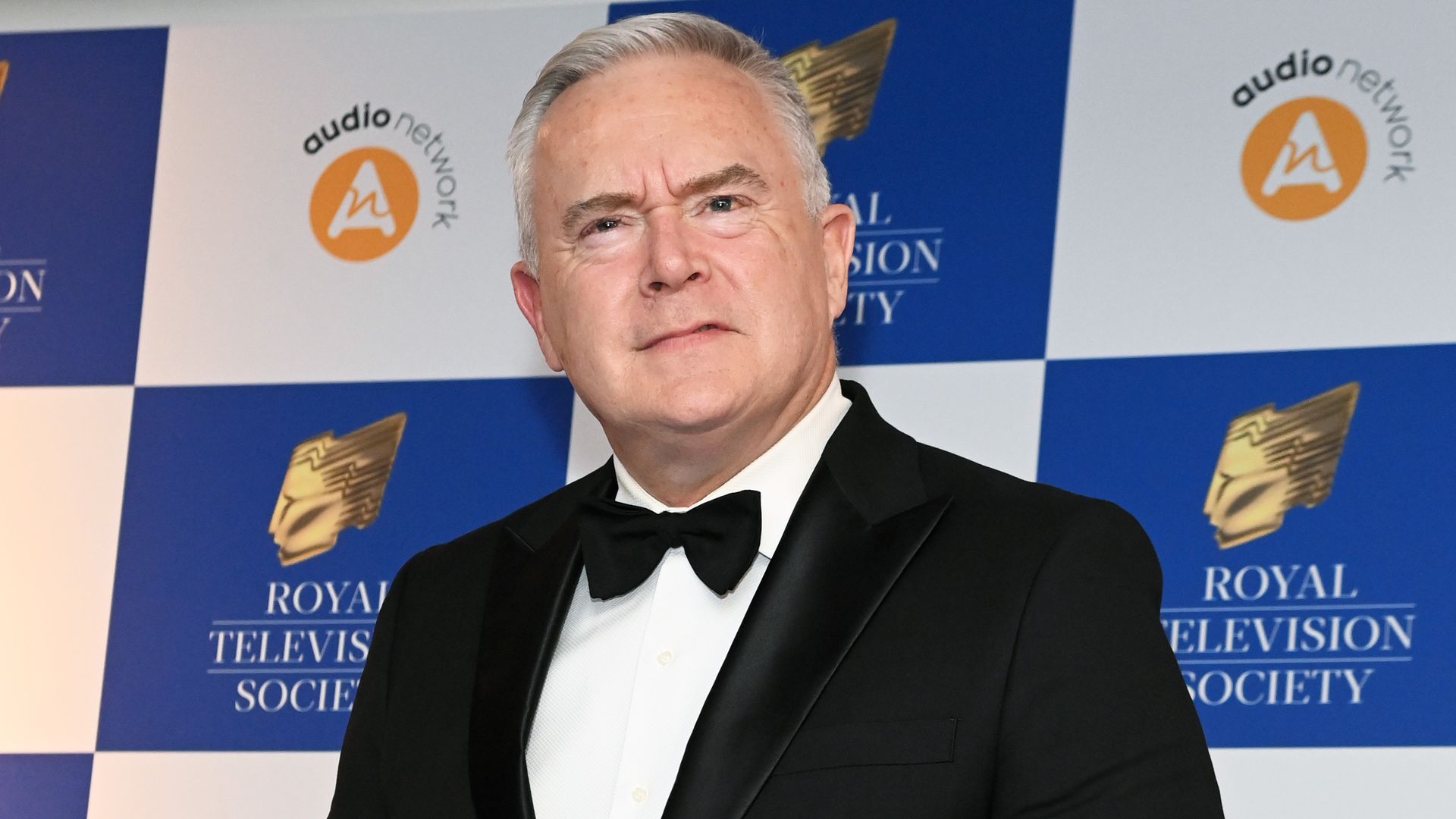 Huw Edwards in a tuxedo