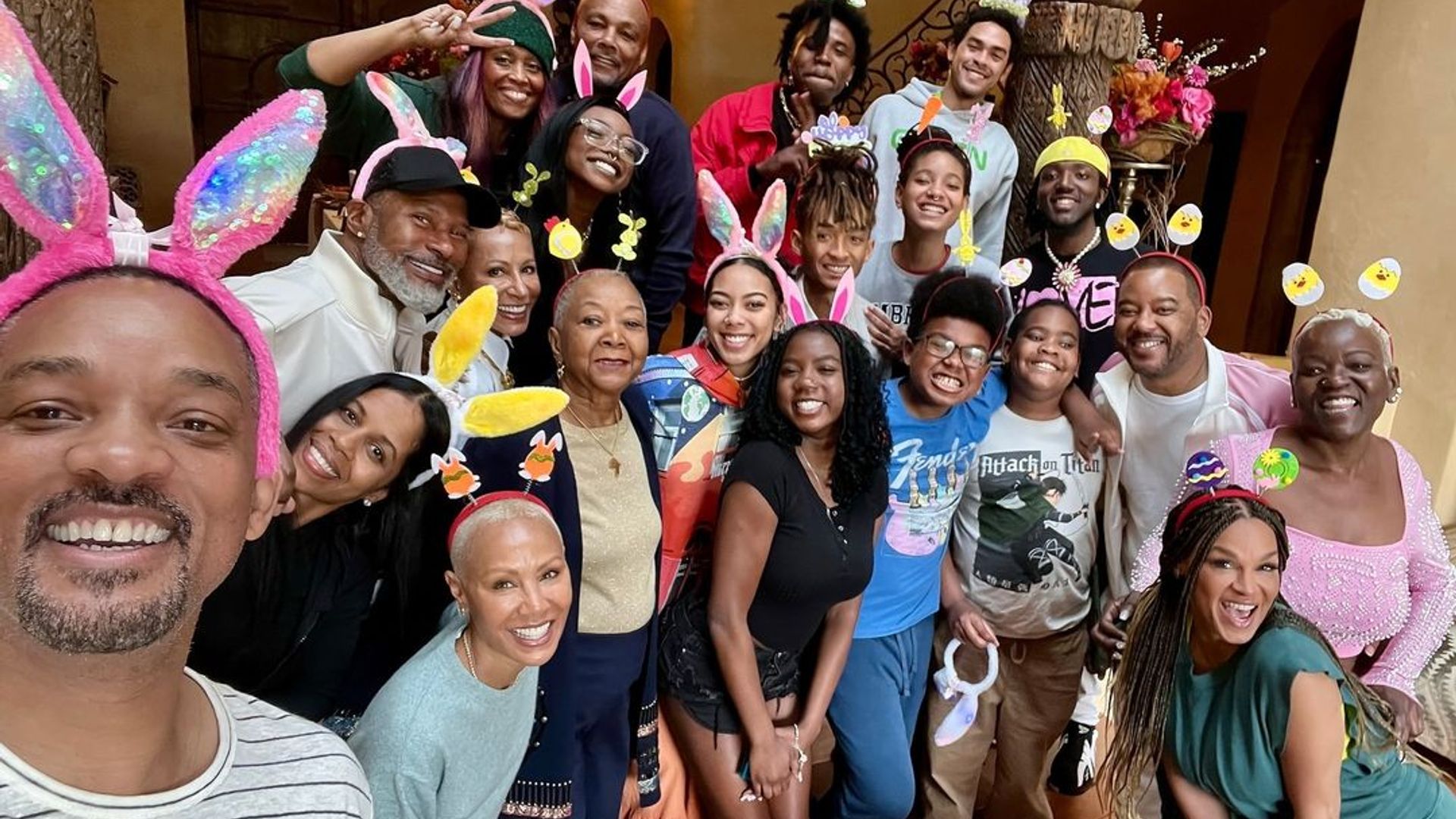 Will Smith shares a photo from his family Easter