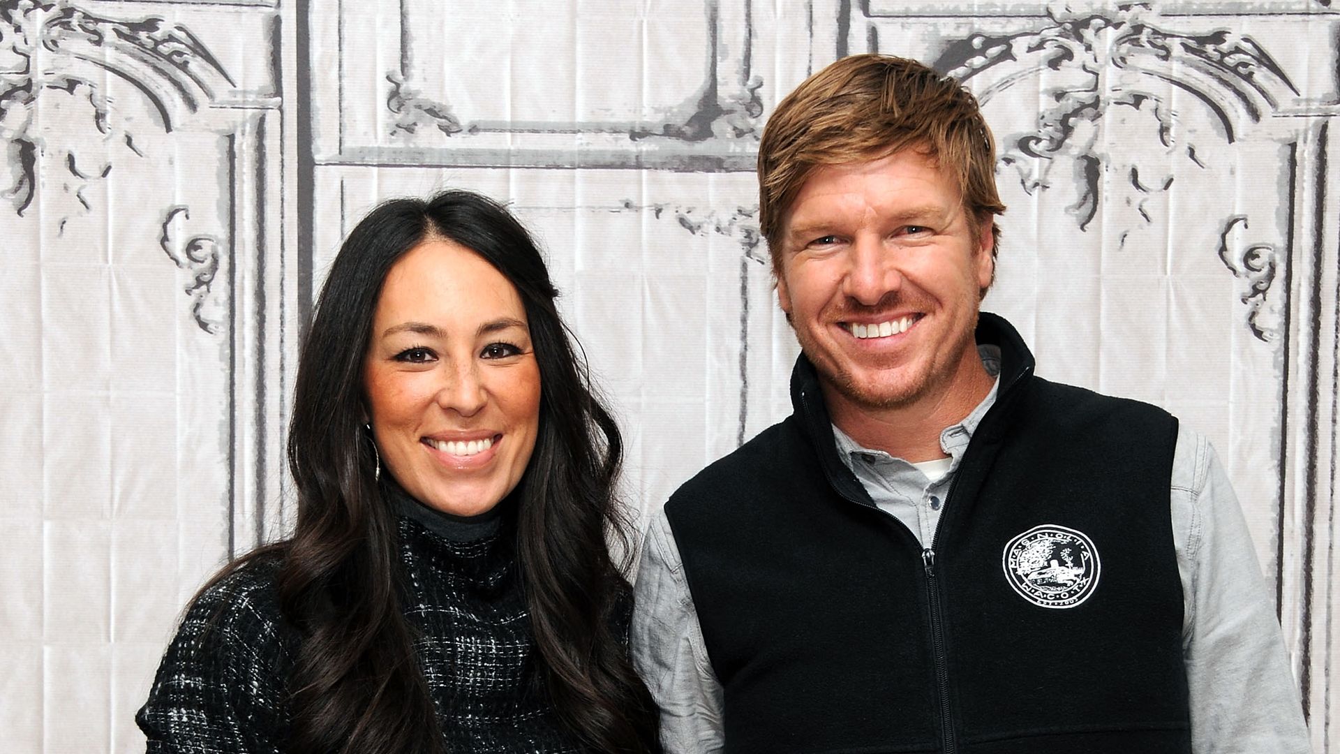 Designers Joanna Gaines and Chip Gaines attend AOL Build Presents: "Fixer Upper" at AOL Studios In New York on December 8, 2015 in New York City.