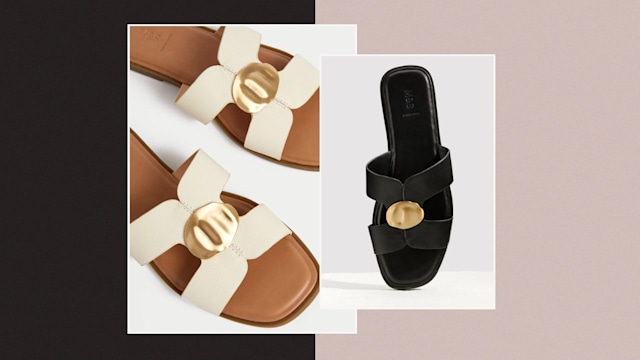 split image marks and spencer sandals 