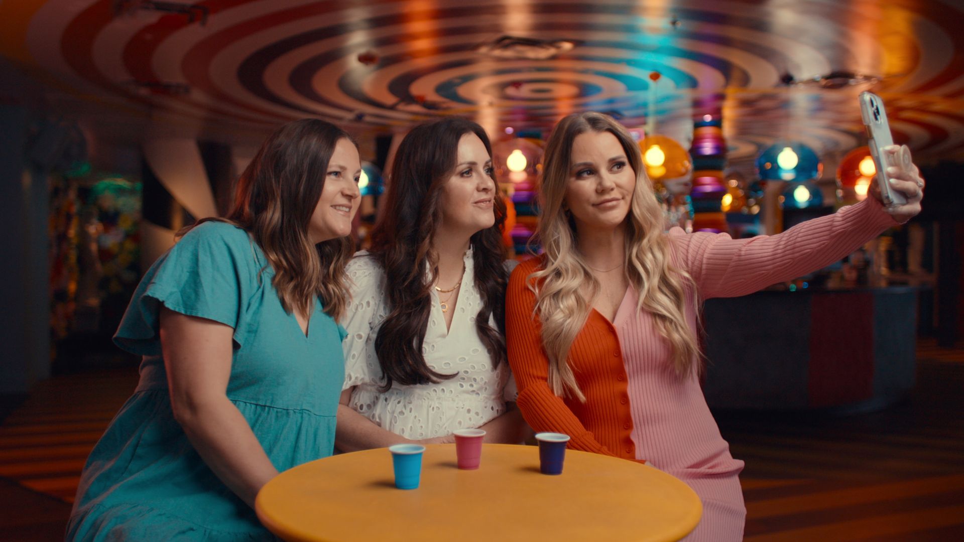 Kalin, Ashley and Jayme in Trainwreck: Poop Cruise