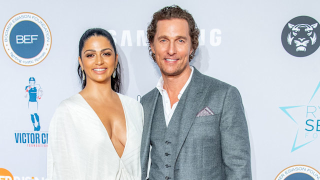 Matthew McConaughey and Camila Alves red carpet appearance