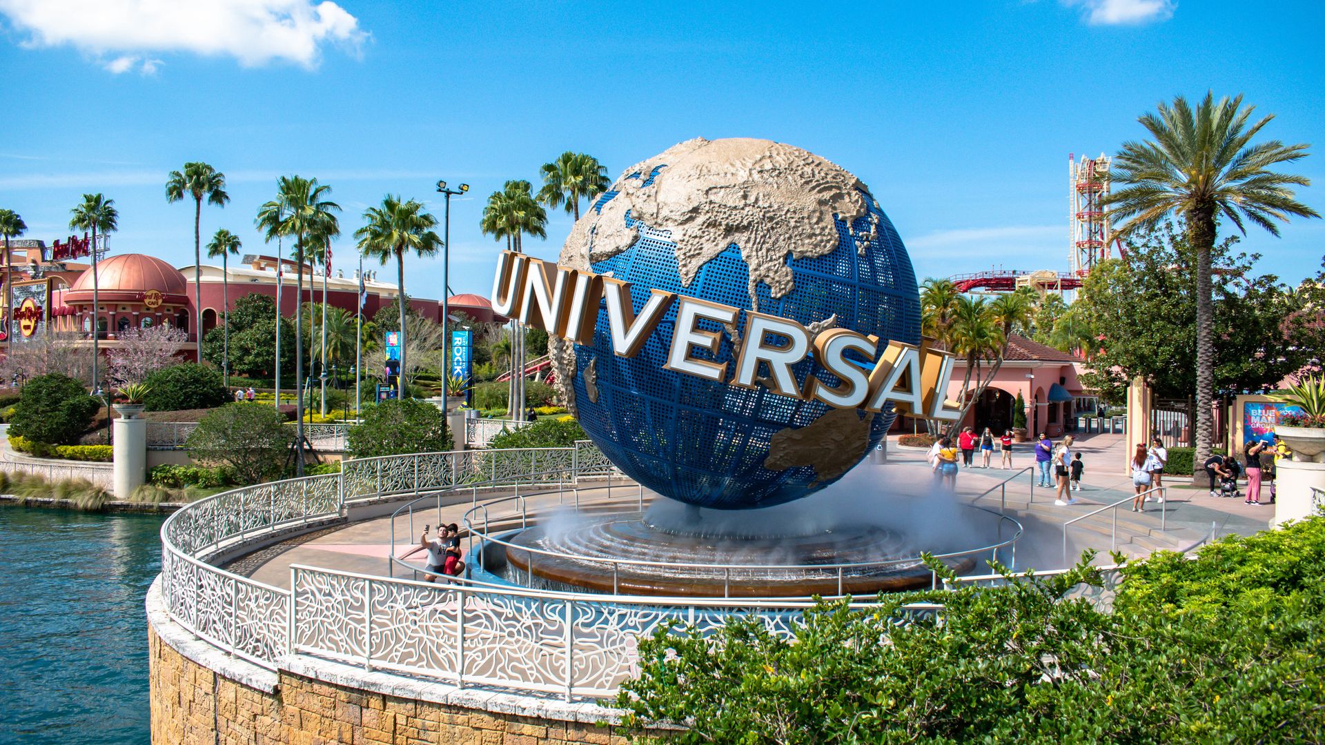 Orlando,,Florida.,March,15,,2020.,World,Sphere,At,Universal,Studios.