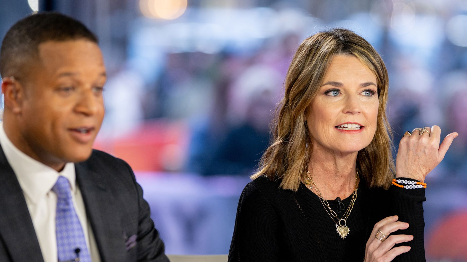 Savannah Guthrie’s ‘rivalry’ with Craig Melvin unfolds as Today hosts face-off