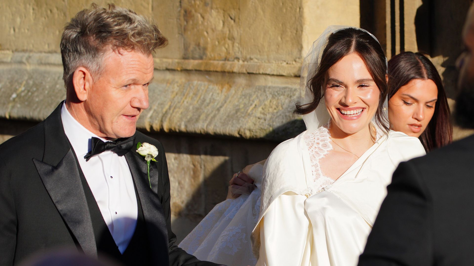 Gordan Ramsay shares emotional father of the bride photo