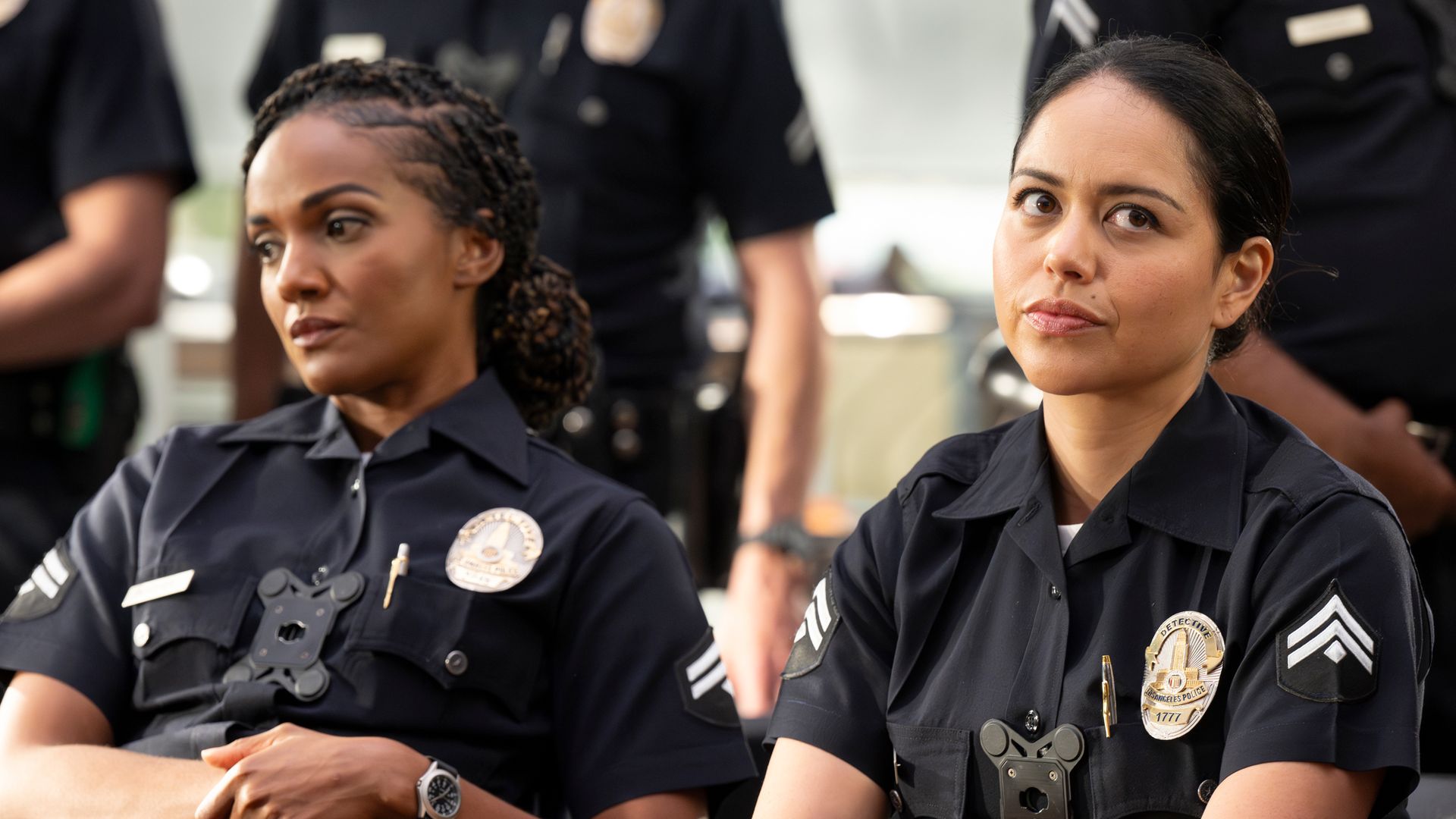 MEKIA COX, ALYSSA DIAZ in The Rookie