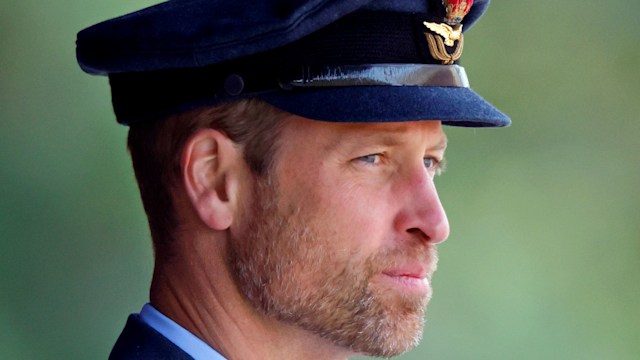 William wearing RAF uniform