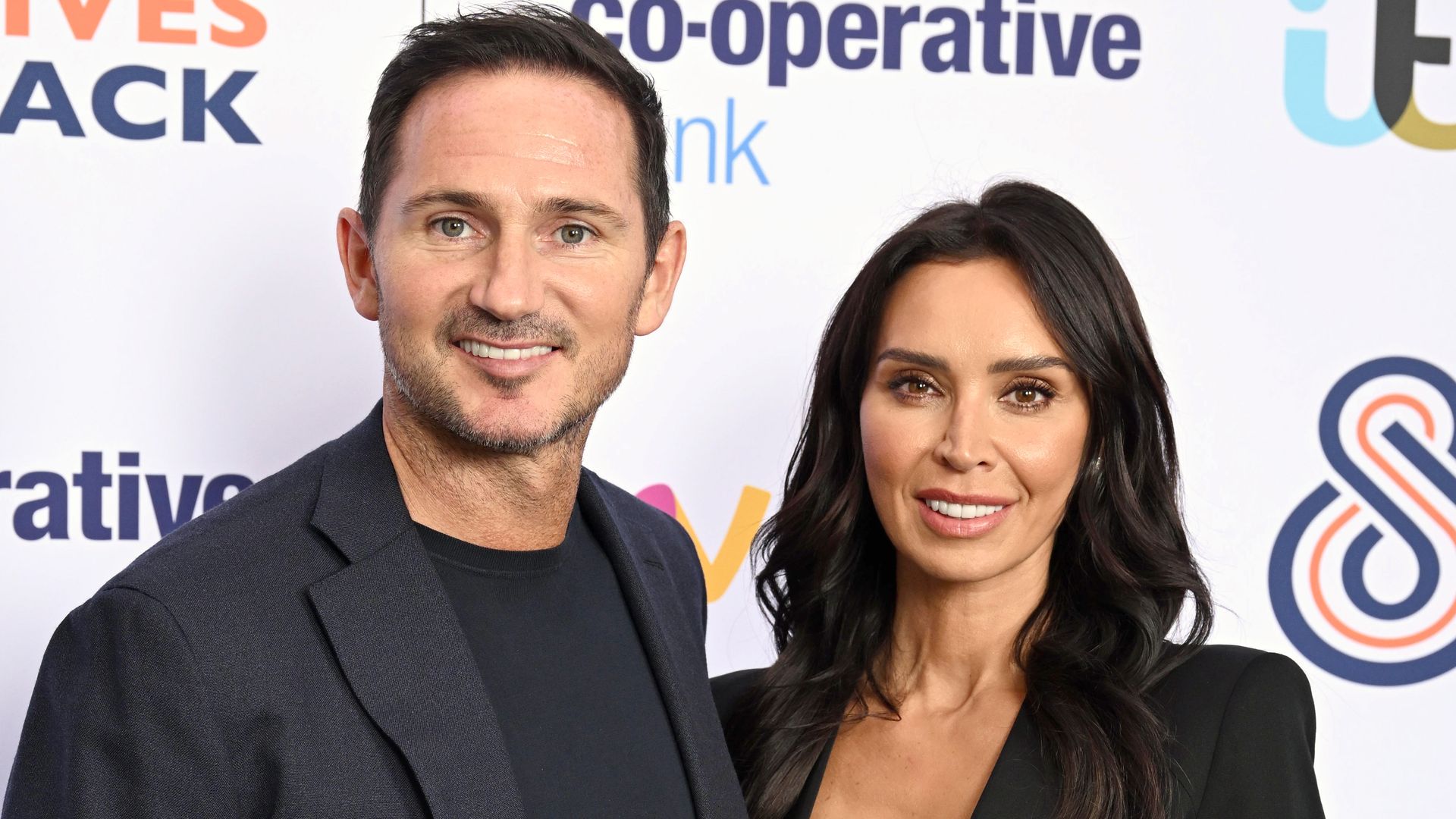 Christine Lampard wows in waist-cinching trousers for date night with husband Frank